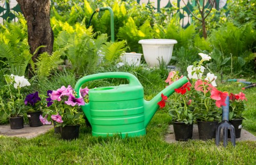 Gardening tools and equipment maintained for safety