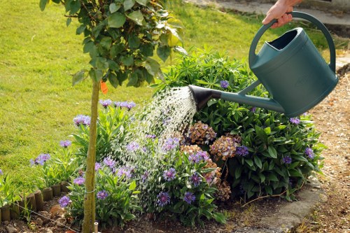 Low-carbon van supporting eco-friendly garden services